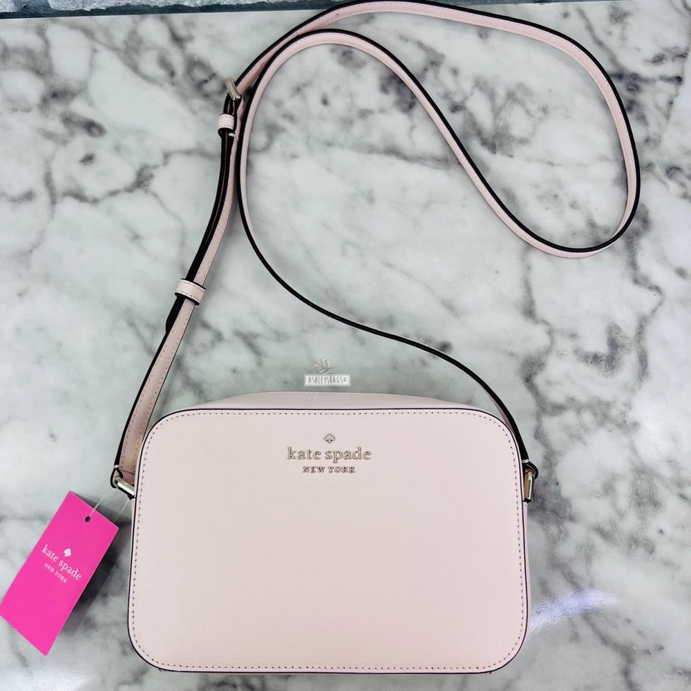 Kate Spade Staci Mini Camera Bag Crossbody In Light Rose Pink - Picture 3 of 10